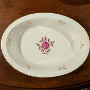 Lenox Rhodora oval serving bowl